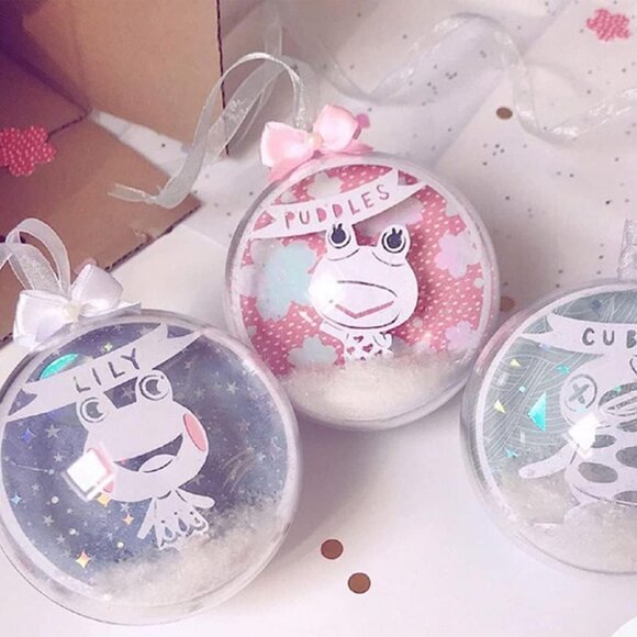 50 Bath Bomb Molds Shells 1.6'' Clear DIY Crafting Ball Ornament ornament favor - Picture 7 of 9